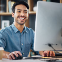 IT staff writing code